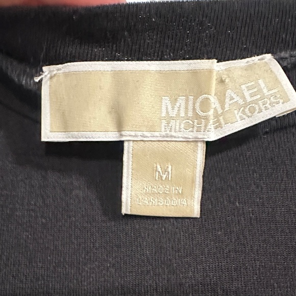 Michael Kors Black Sleeveless Top - Picture 4 of 4
